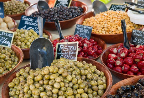 Jour de marché dans le Luberon