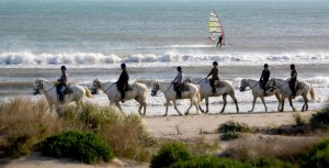 Balade à cheval sur la plage (2)